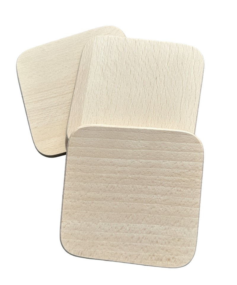 Untersetzer BUche 10x10x08cm
