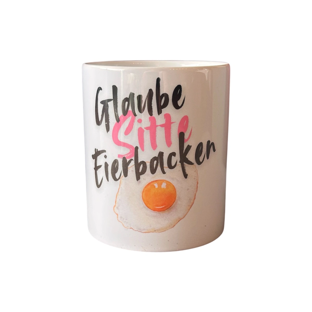 Tasse GLaube Sitte Eierbacken-zoom