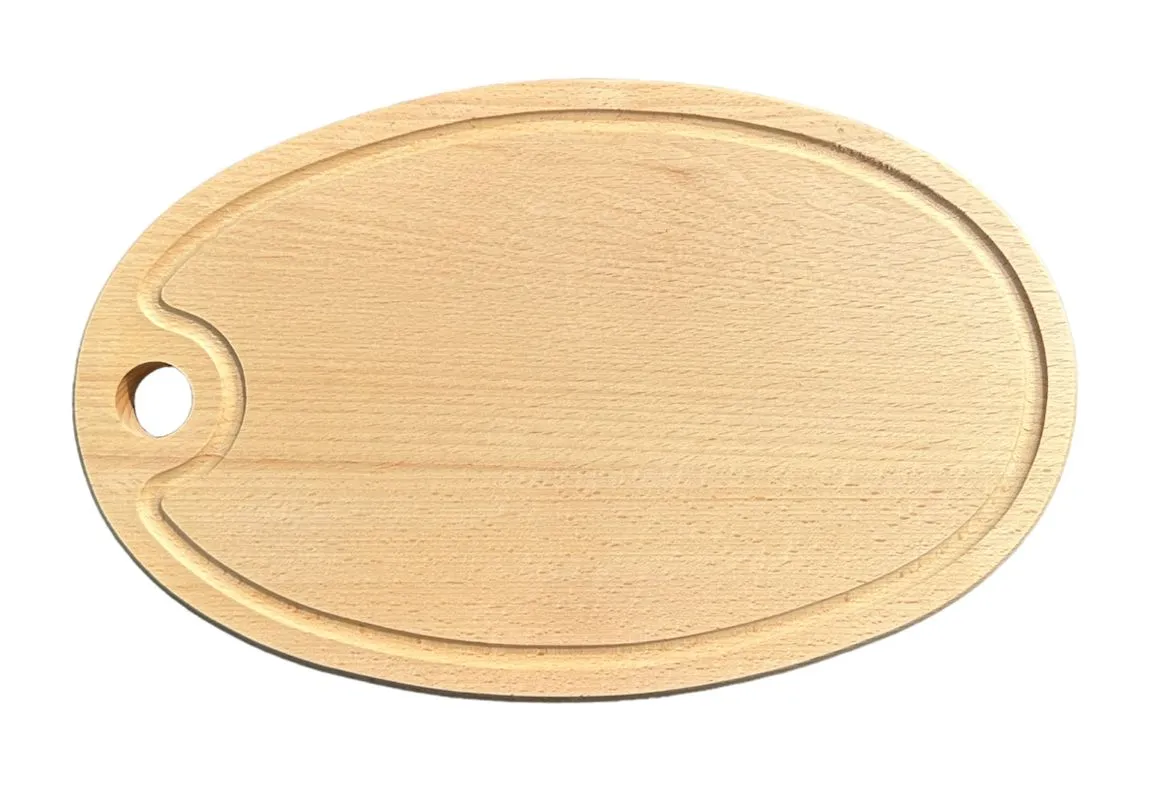 Schneidebrett Oval II BUche