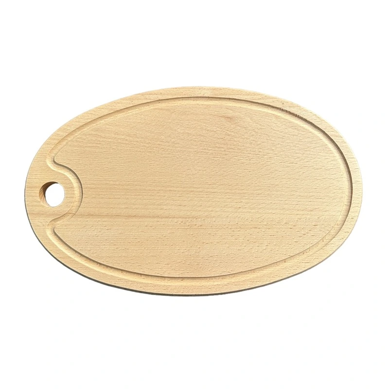 Schenidebrett Buche oval-zoom